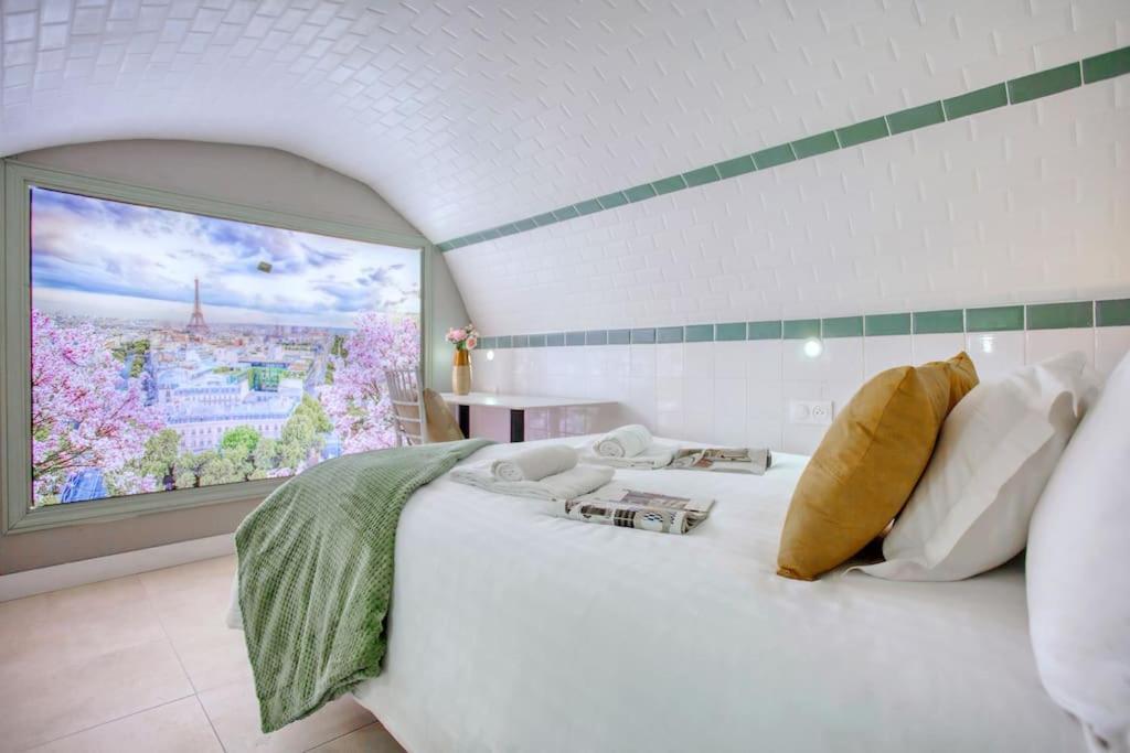 Le Nid Parisien Triplex Cosy Et Chaleureux Lejlighed Eksteriør billede